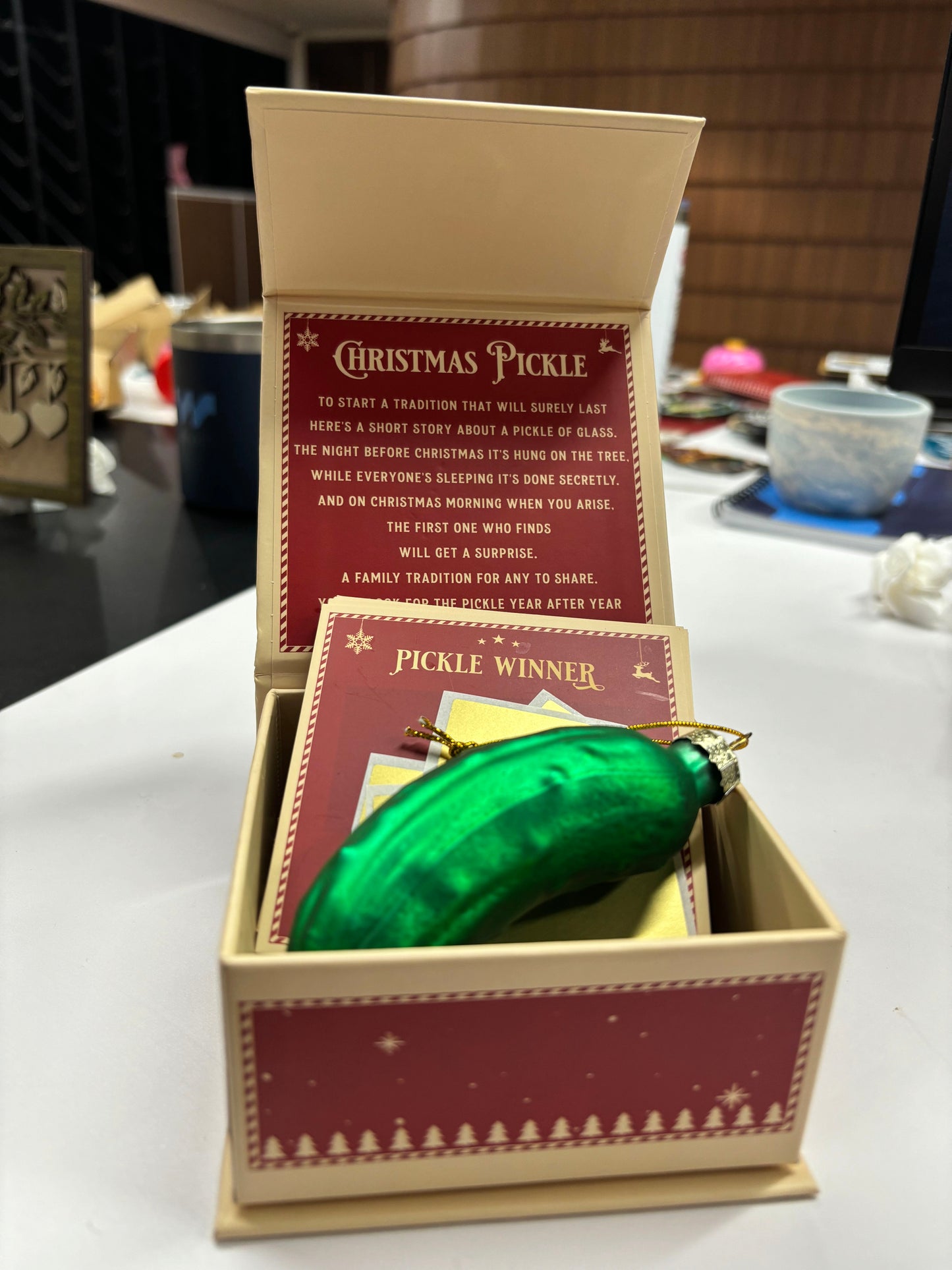 Christmas Pickle Ornament