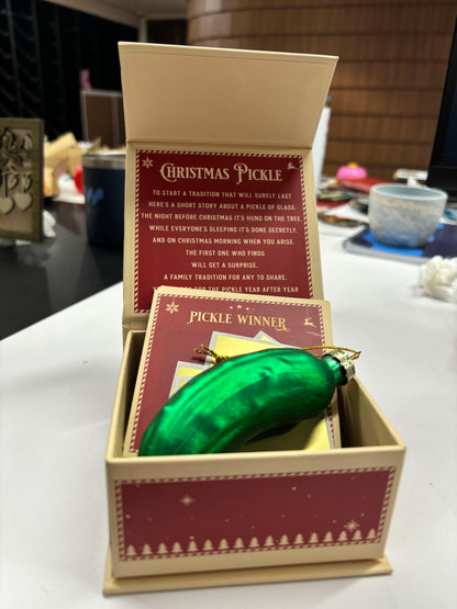 Christmas Pickle Ornament