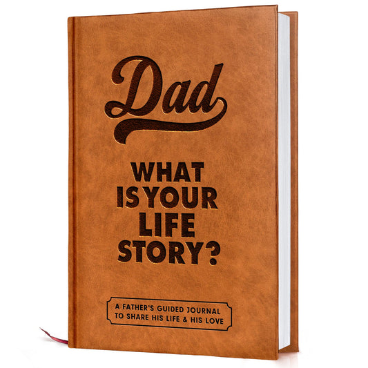 Dad, What Is Your Life Story? A Father’s Guided Journal To Share His Life & His Love  - FB078